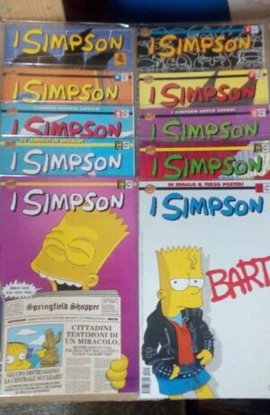 I Simpson Comics 1-101 (serie completa)