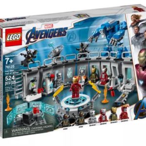 Lego Marvel Avegers 76125: La sala delle armature di Iron Man