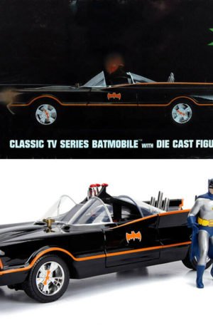 1966 Batmobile in metallo con luci - immagine 1