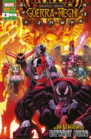 la gerra dei regni 3 marvel miniserie 224