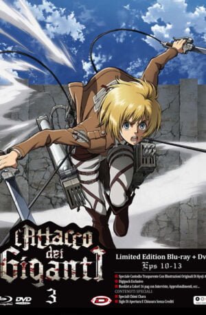 L'Attacco Dei Giganti  #03 (Eps 10-13) (Limited Edition) (Blu-Ray+Dvd)