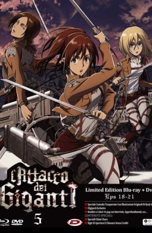 L'Attacco Dei Giganti #05 (Eps 18-21) (Limited Edition) (Blu-Ray+Dvd)