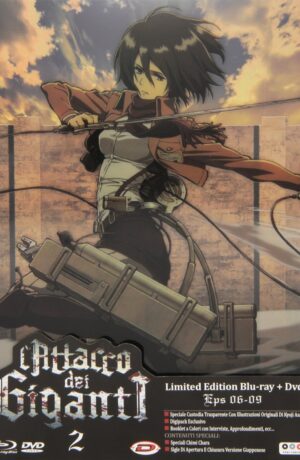 L'Attacco Dei Giganti #02 (Eps 06-09) (Limited Edition) (Blu-Ray+Dvd)
