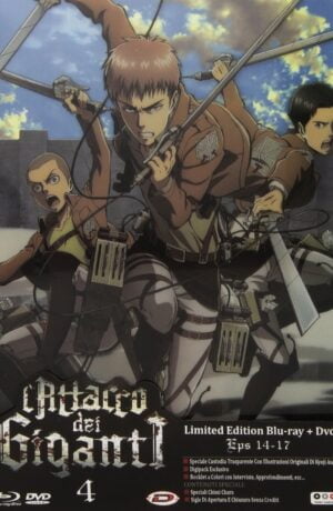 L'Attacco Dei Giganti #04 (Eps 14-17) (Limited Edition) (Blu-Ray+Dvd)
