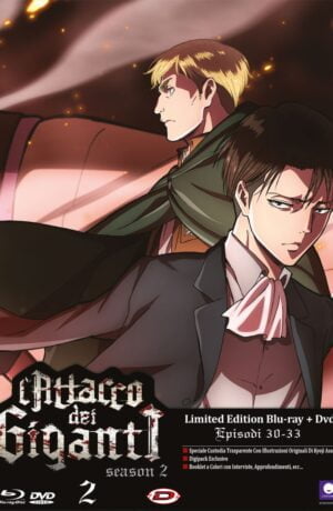 L'Attacco Dei Giganti - Stagione 02 #02 (Eps 05-08) (Ldt Ed) (Blu-Ray+Dvd)