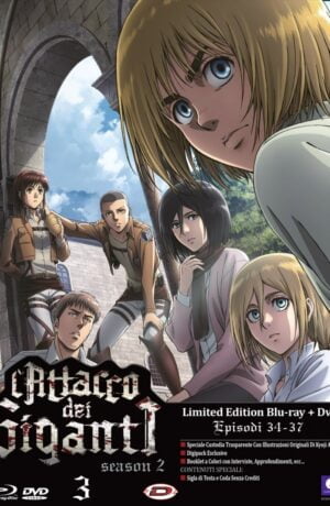 L'Attacco Dei Giganti - Stagione 02 #03 (Eps 09-12) (Ldt Ed) (Blu-Ray+Dvd)