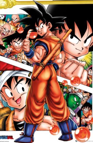 Dragon Ball: Collage (Poster Mini 40 x 50 Cm)