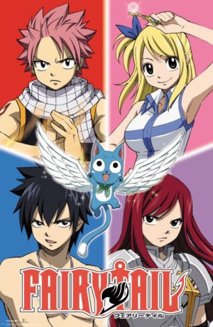 Fairy Tail: Quad (Poster Maxi 61 x 91,5 Cm)