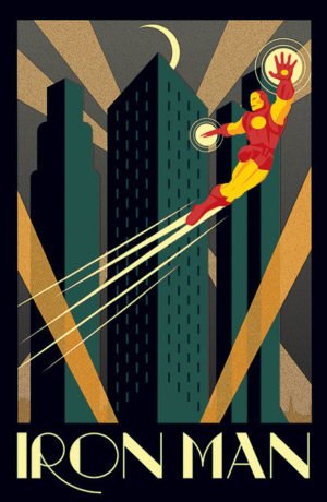 Marvel: Deco - Iron Man (Poster 61 X 91,5 Cm)