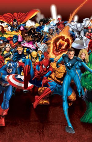 Marvel: Heroes - Attack (Poster 40 X 50 Cm)