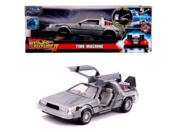 Back To The Future 2 Delorean Time Machine In Scala 1-24 Con Luci – Ritorno al futuro box