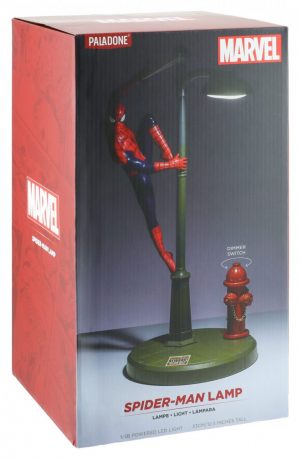Lampada Spider-Man su lampione