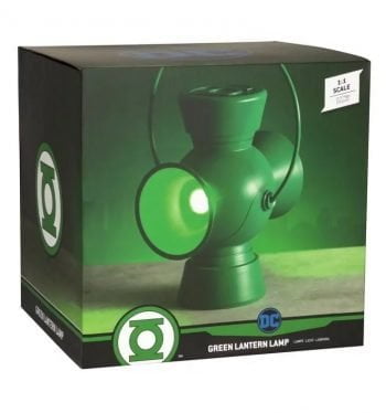green lantern lamp - lampada batteria lanterna verde