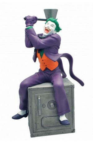 Salvadanaio Joker sulla cassaforte