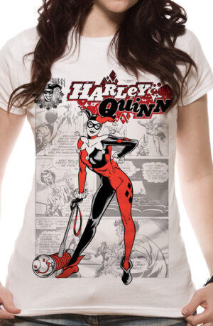 DC Comics: Harley Quinn Comic (T-Shirt Donna Tg.2XL)
