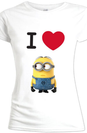 Minions Cattivissimo Me: I Love Minion (T-ShirtDonna Tg. L) - immagine 1