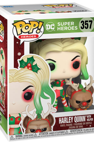 Pop! Heroes: DC Holiday Harley Quinn with Helper #357