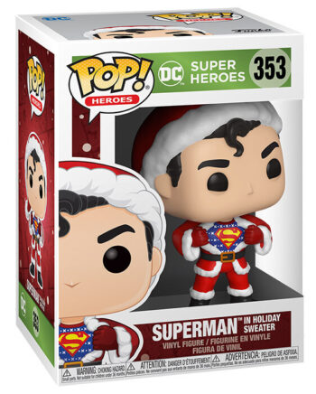 DC Holiday Superman with Sweater #353