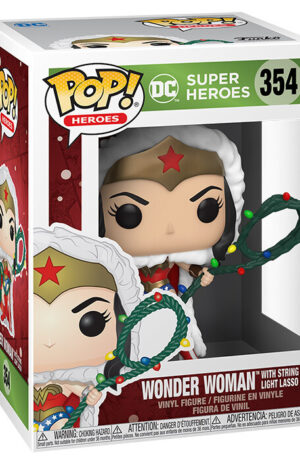 Pop! Heroes: DC Holiday Wonder Woman with Lights #354