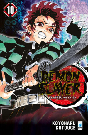 Demon Slayer 10 con segnalibri
