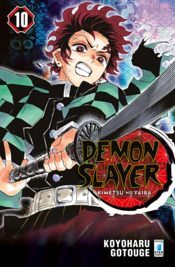 Demon Slayer 10 con segnalibri