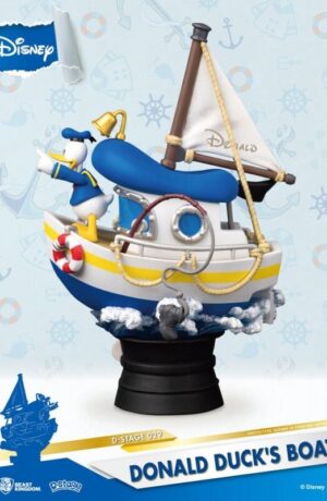 Disney D-Stage PVC Diorama Donald Duck's Boat - La barca di Paperino - immagine 3