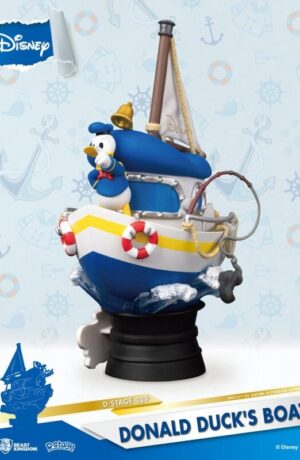Disney D-Stage PVC Diorama Donald Duck's Boat - La barca di Paperino - immagine 4