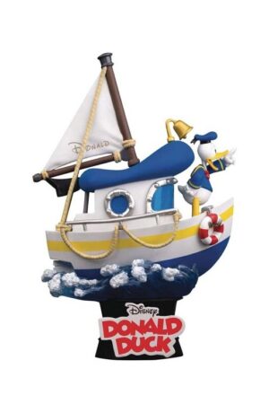 Disney D-Stage PVC Diorama Donald Duck's Boat - La barca di Paperino