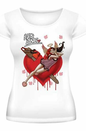 DC Comics: Batman: Harley Quinn Mad Love (T-Shirt
Donna Tg. M)