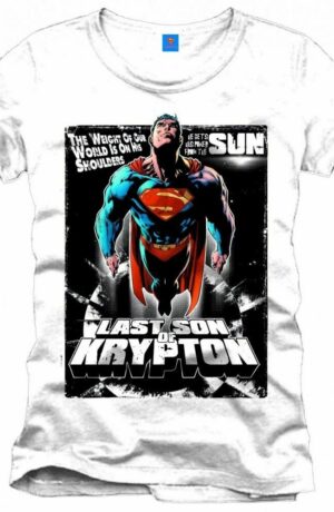 DC Comics: Superman: Escape From Krypton White
(T-Shirt Unisex Tg. XL) - immagine 1