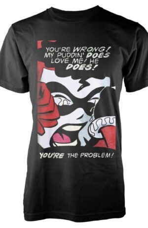 DC Comics: Harley Quinn: You're Wrong (T-ShirtUnisex Tg. S)