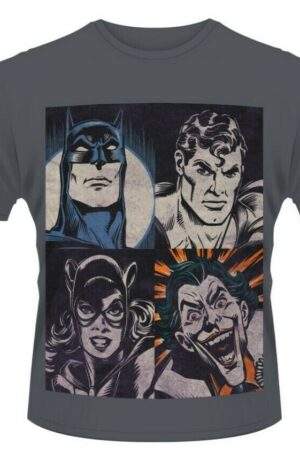 DC Originals: 4 Faces (T-Shirt Unisex Tg. XL)