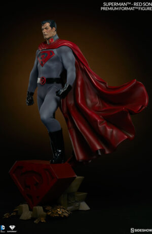 BUNDLE Superman Red Son Premium Format™ Batman & Superman Figure - Sideshow - immagine 6