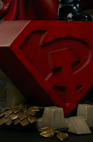 BUNDLE Superman Red Son Premium Format™ Batman & Superman Figure - Sideshow - immagine 11
