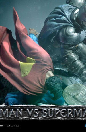 Ultimate Diorama Masterline Batman: The Dark Knight Returns (Comics) Batman versus Superman DX Bonus Version - immagine 7
