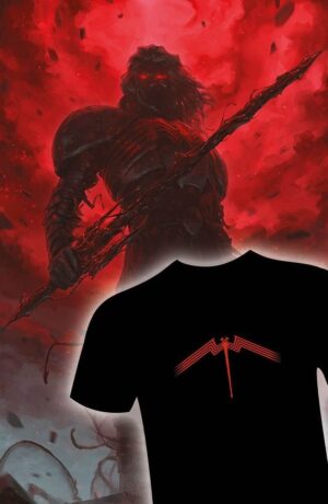 King in Black 1 Variant Metal e t-shirt tg. S