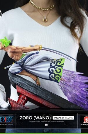 Zoro Wano Ikigai Statue by Tsume - immagine 11