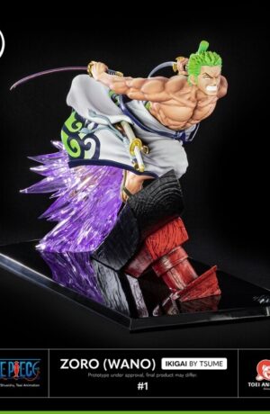 Zoro Wano Ikigai Statue by Tsume - immagine 9