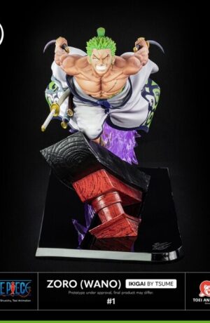 Zoro Wano Ikigai Statue by Tsume - immagine 3