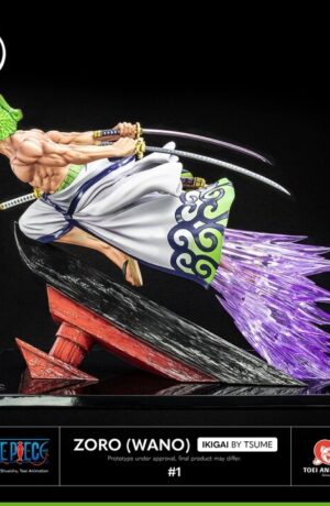 Zoro Wano Ikigai Statue by Tsume - immagine 4