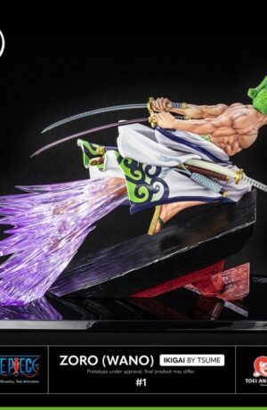 Zoro Wano Ikigai Statue by Tsume - immagine 8