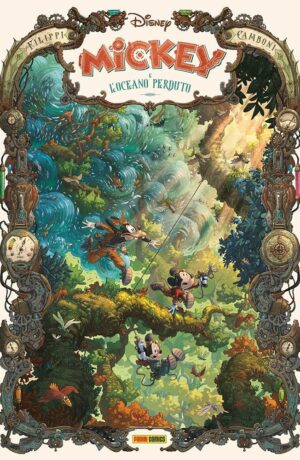 Mickey e L'Oceano Perduto con litografia