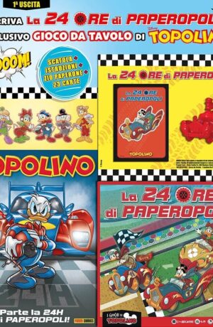 Topolino 3416 + 1° uscita LA 24 ORE DI PAPEROPOLI