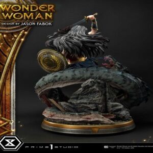 Wonder Woman Statue 1/3 Wonder Woman vs. Hydra by Jason Fabok - immagine 15