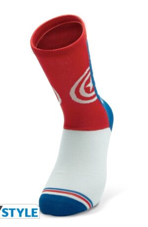 Capitan America: Calze logo taglia unica (38-43) - immagine 2