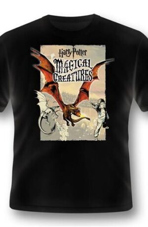 T-Shirt Harry Potter: Magical Creatures Dragon (T-Shirt Unisex Tg. L)