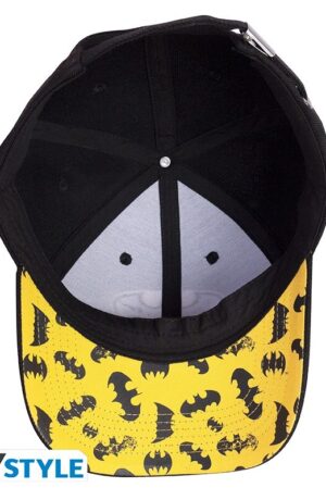 Batman (logo): Cappellino Taglia Unica Regolabile Black - immagine 3