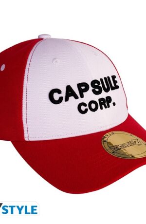 Dragon Ball: Cappellino Taglia Unica Regolabile Capsule Corp