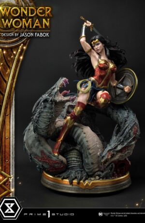 Wonder Woman Statue 1/3 Wonder Woman vs. Hydra by Jason Fabok - immagine 1