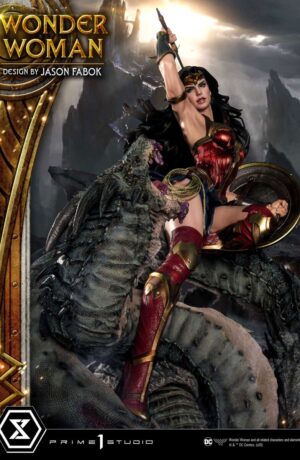 Wonder Woman Statue 1/3 Wonder Woman vs. Hydra by Jason Fabok - immagine 11